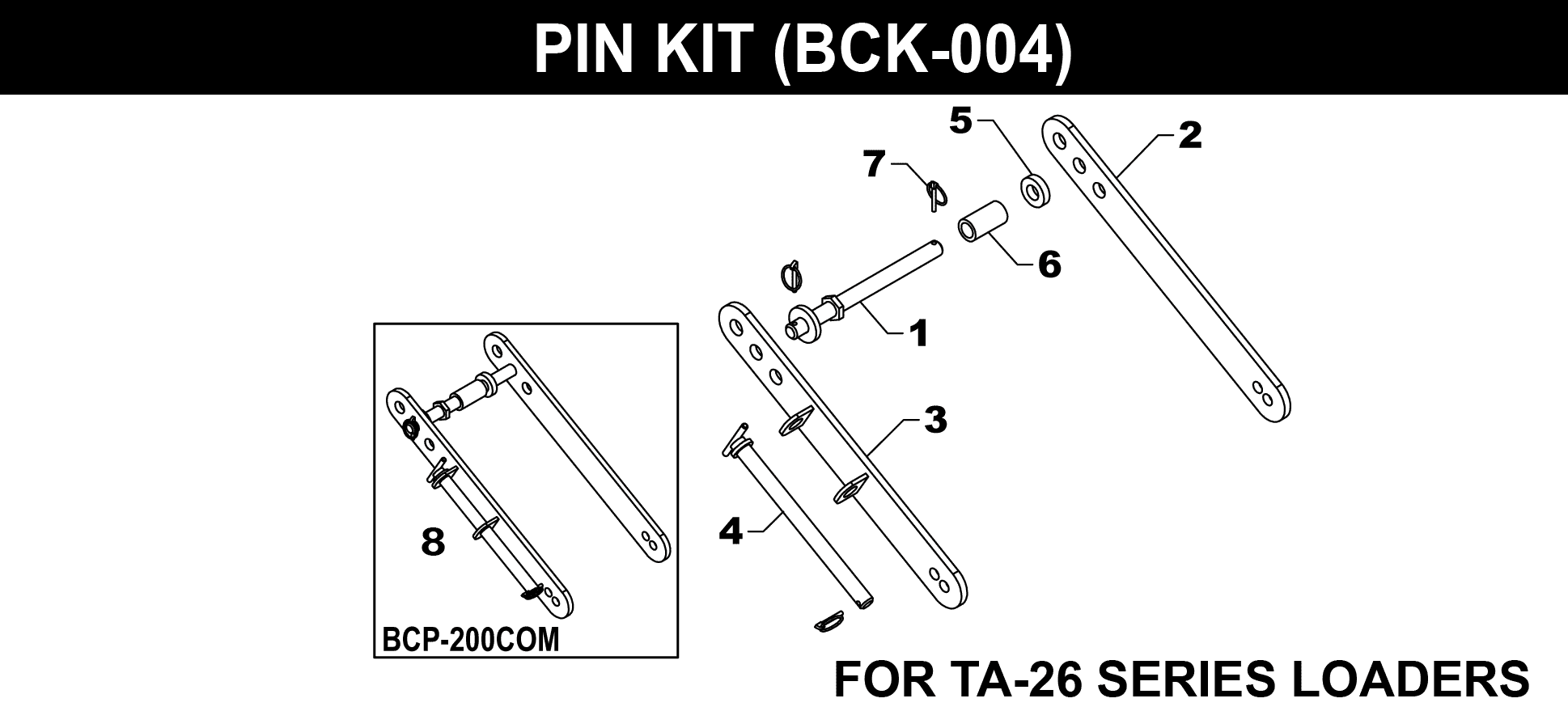 BCK-004 Pin Kit
