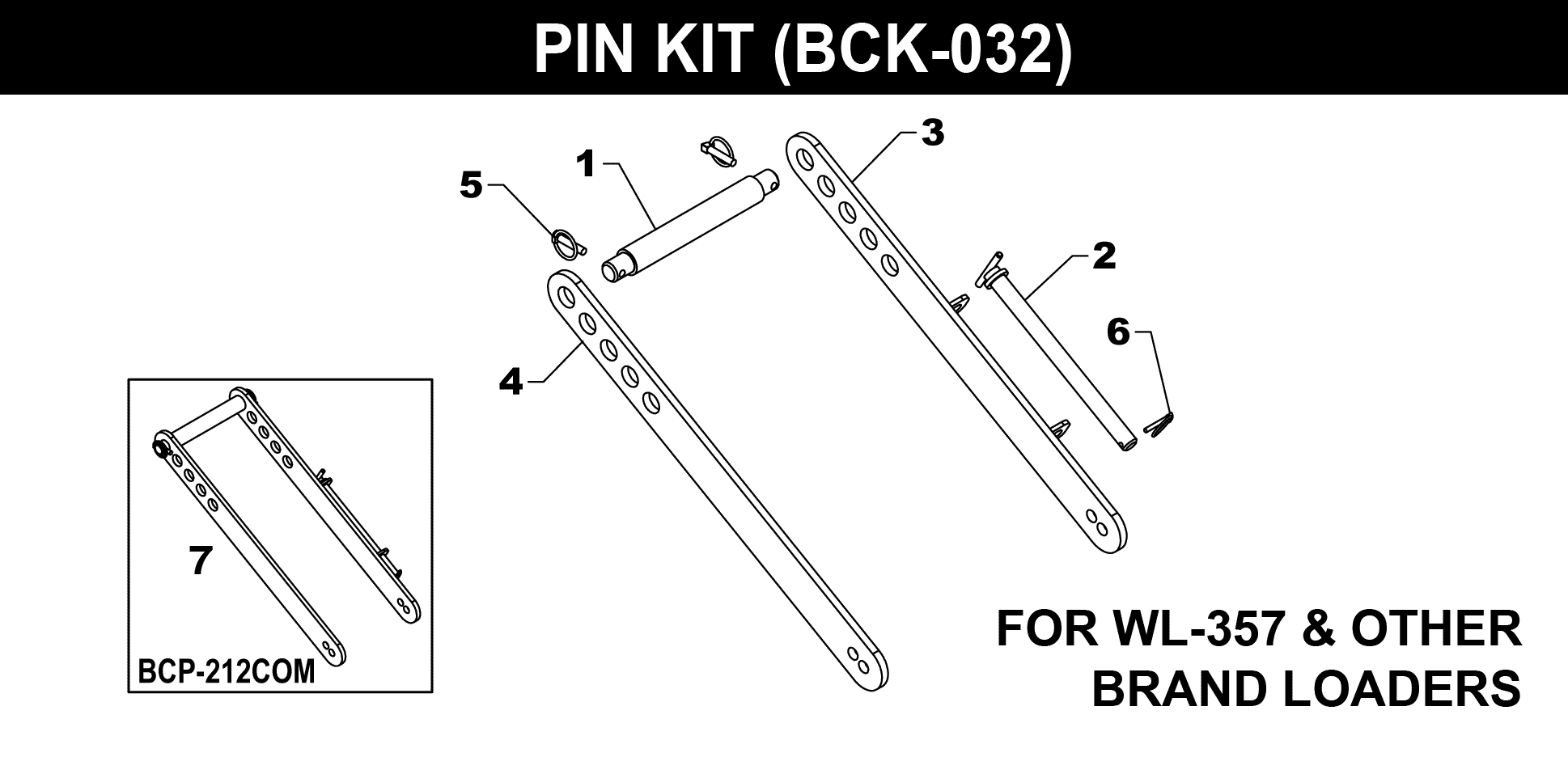 BCK-032 Pin Kit