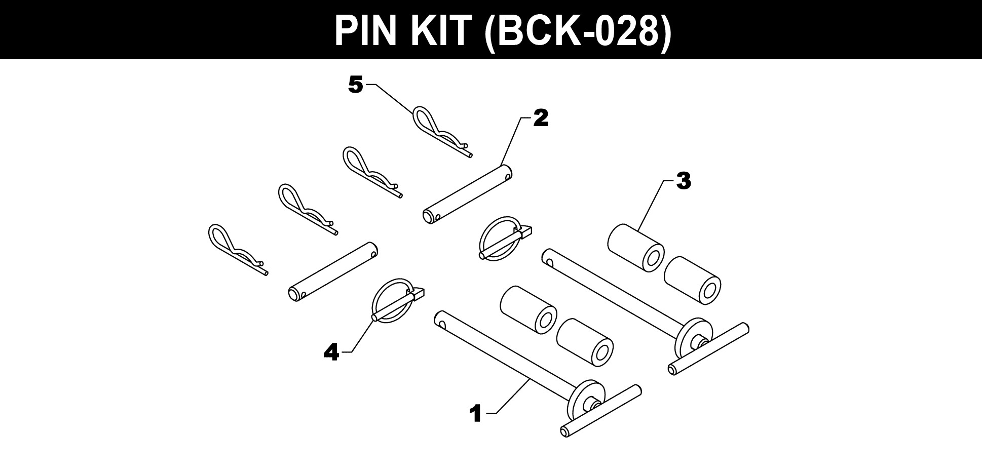 BCK-028 Pin & Bushing Kit