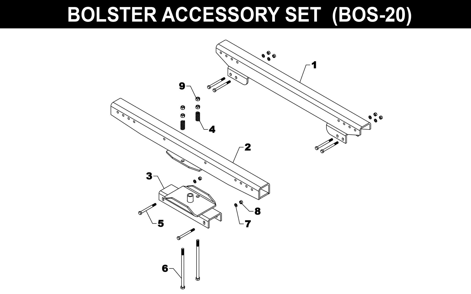 Bolster Accessory Set - BOS-20