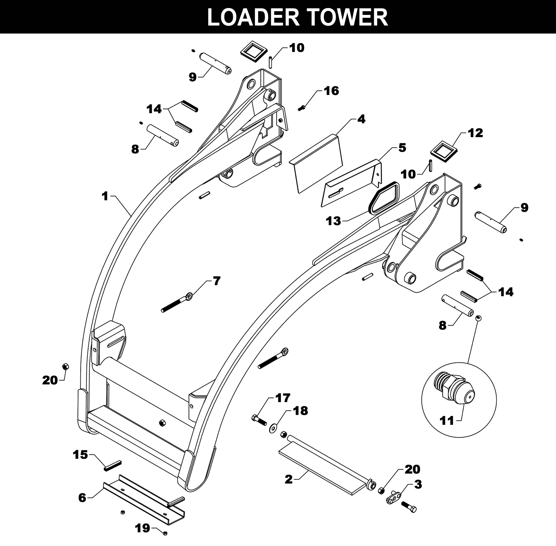 CC-330 Loader Tower