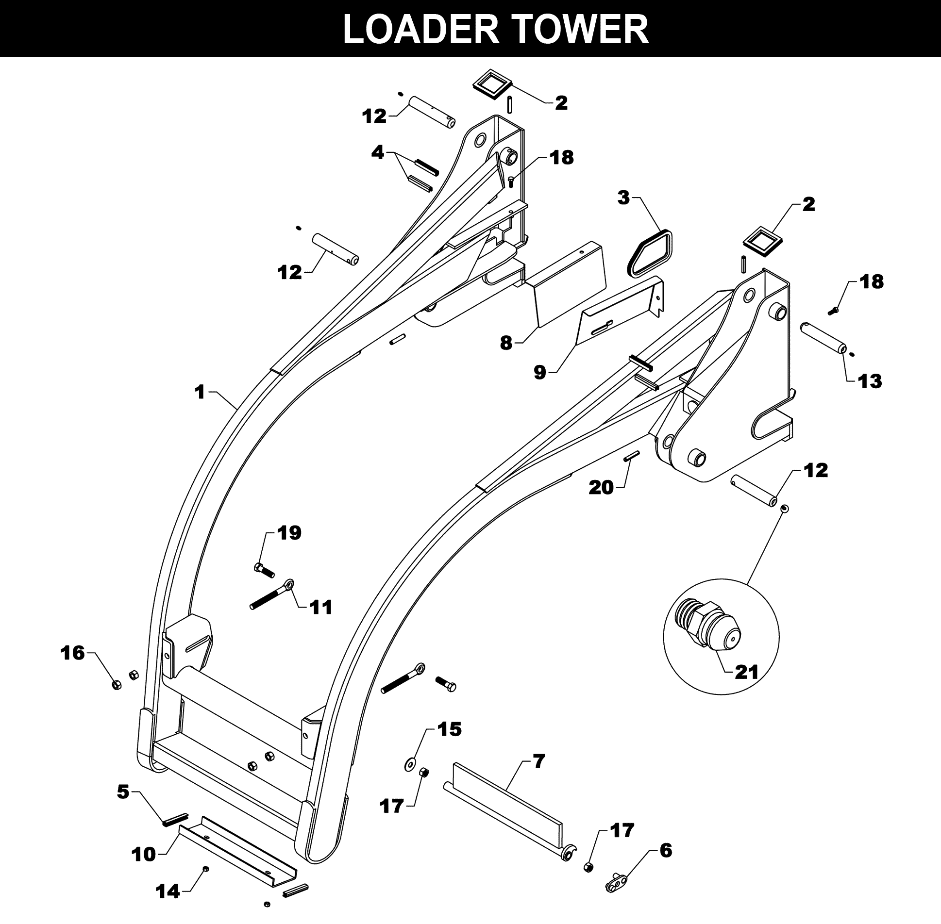  CC-360 Loader Tower