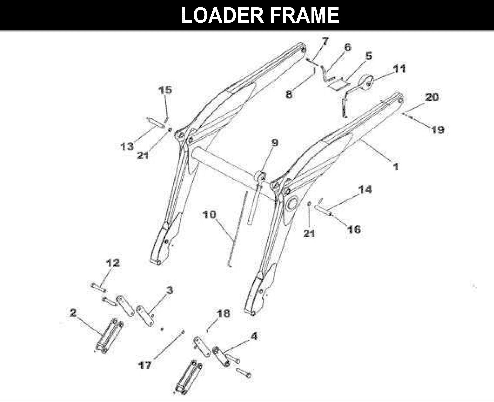 CC-340 Loader Frame (Rev.1)