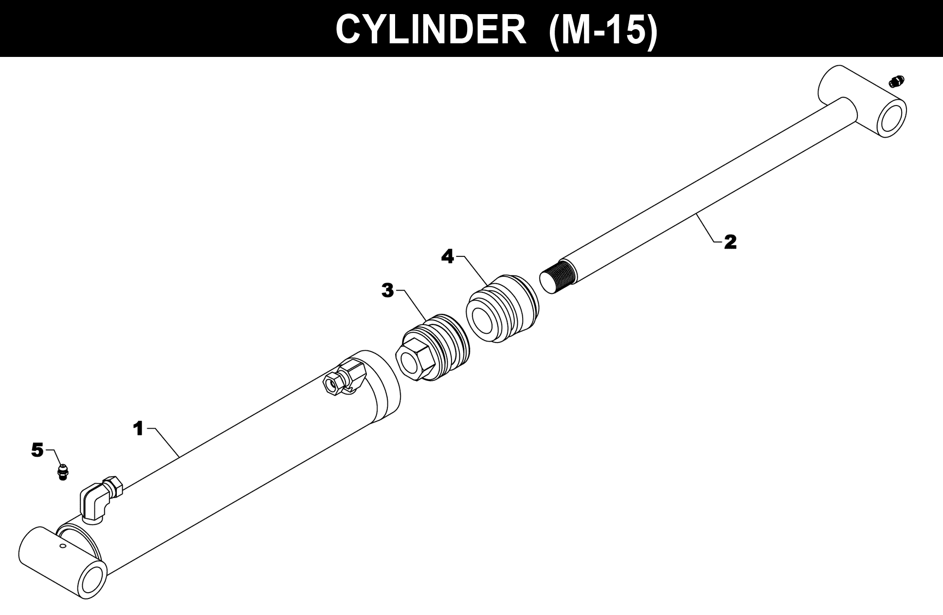 Brush Crusher Cylinder - M-15