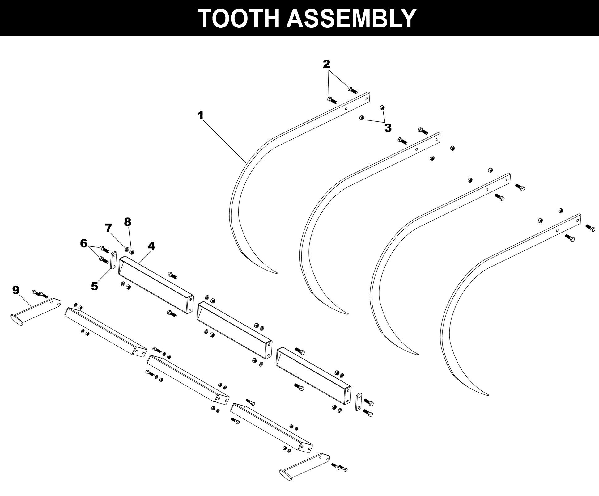 Tooth Assembly GF-64