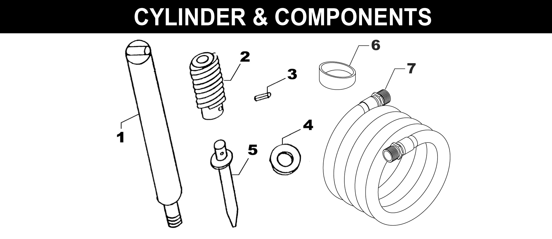 Hitch-N-Go Cylinder & Components