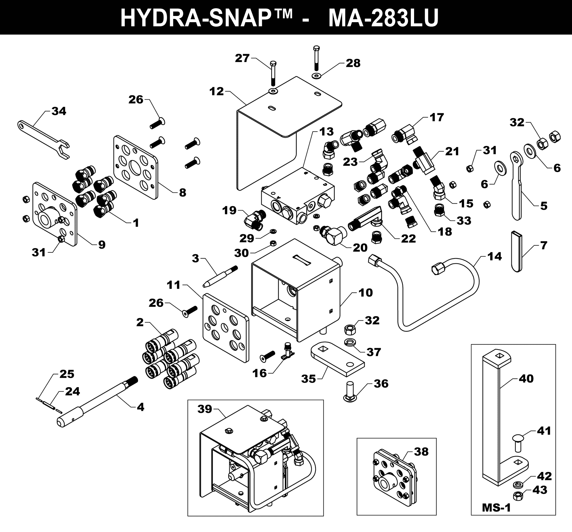 Hydra-Snap™ - MA-283LU