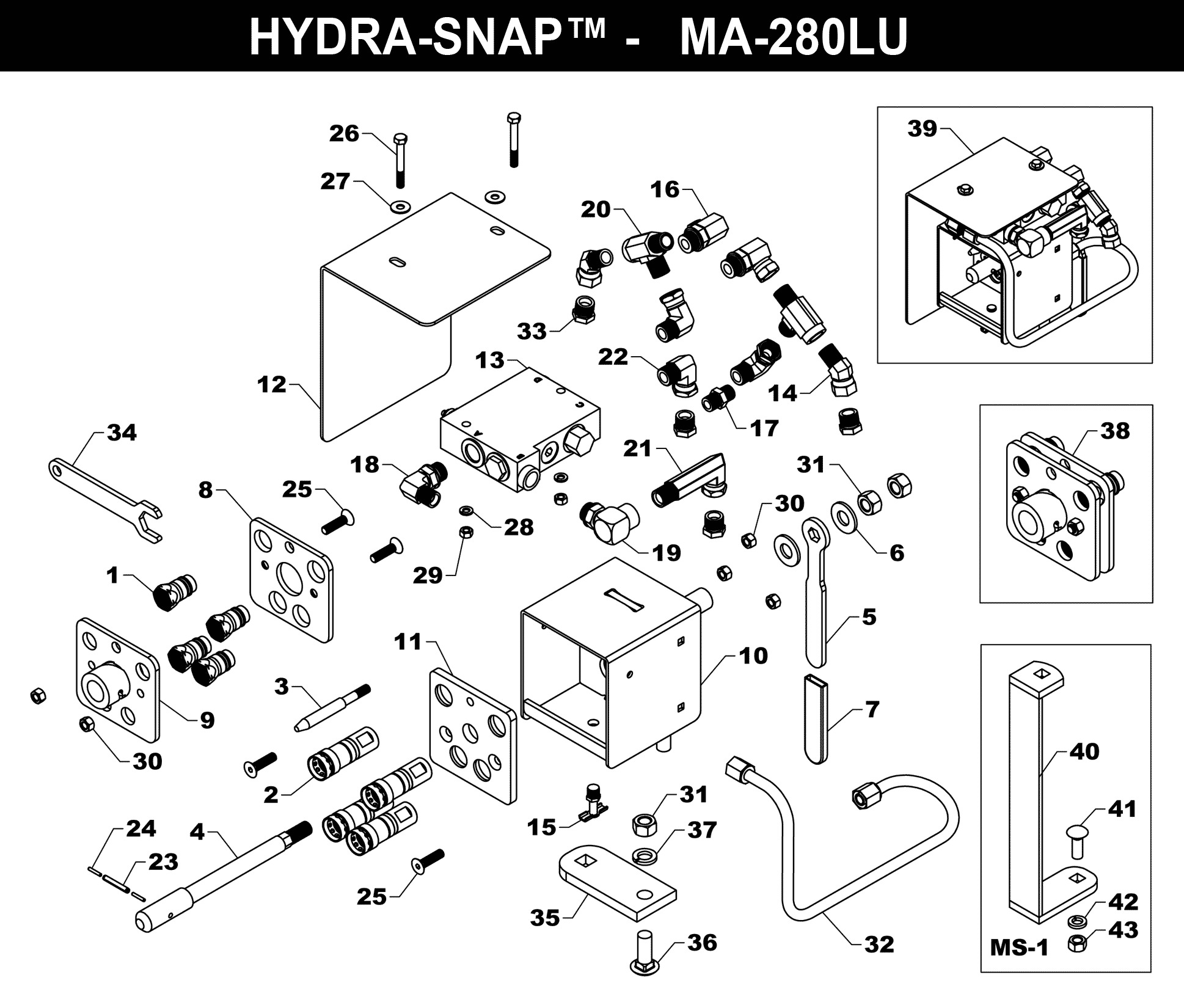 Hydra-Snap™ - MA-280LU