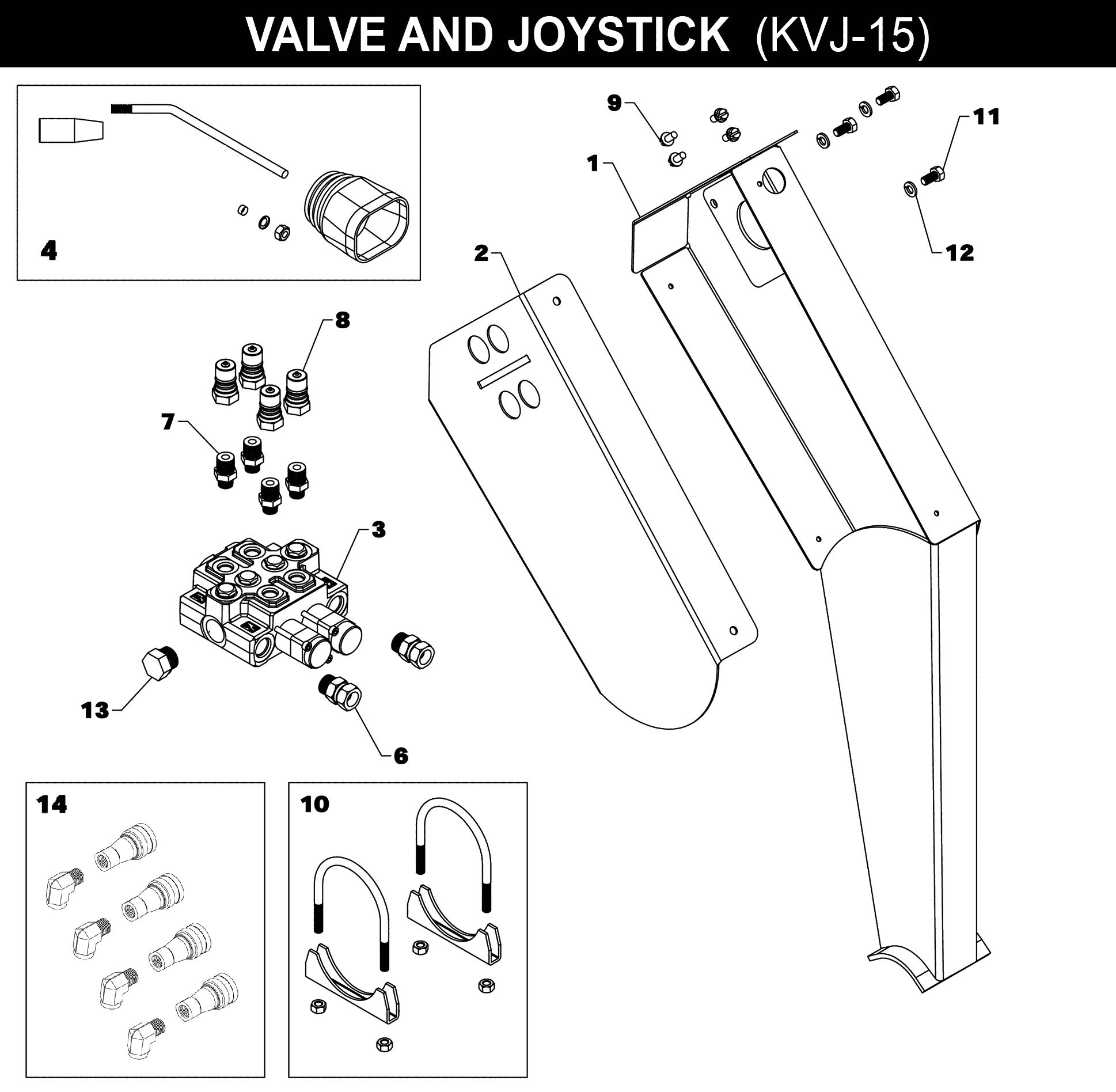 Valve, Joystick & Manifold - KVJ-15
