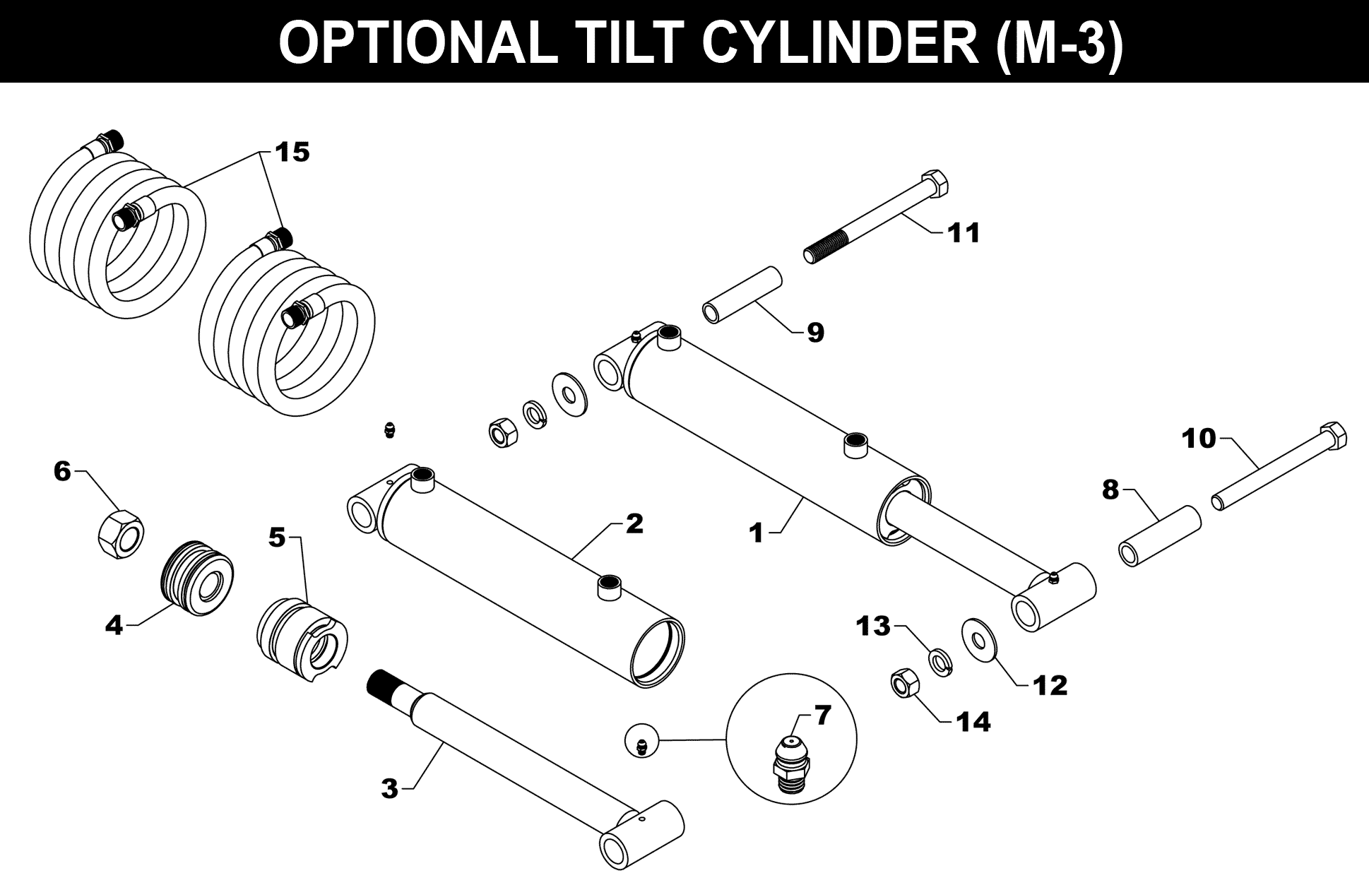 Optional Hydraulic Cylinder - Landscraper