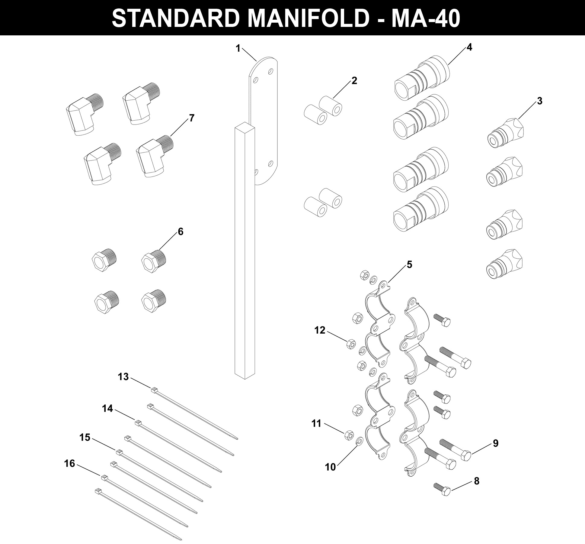 Standard Manifold - MA-40