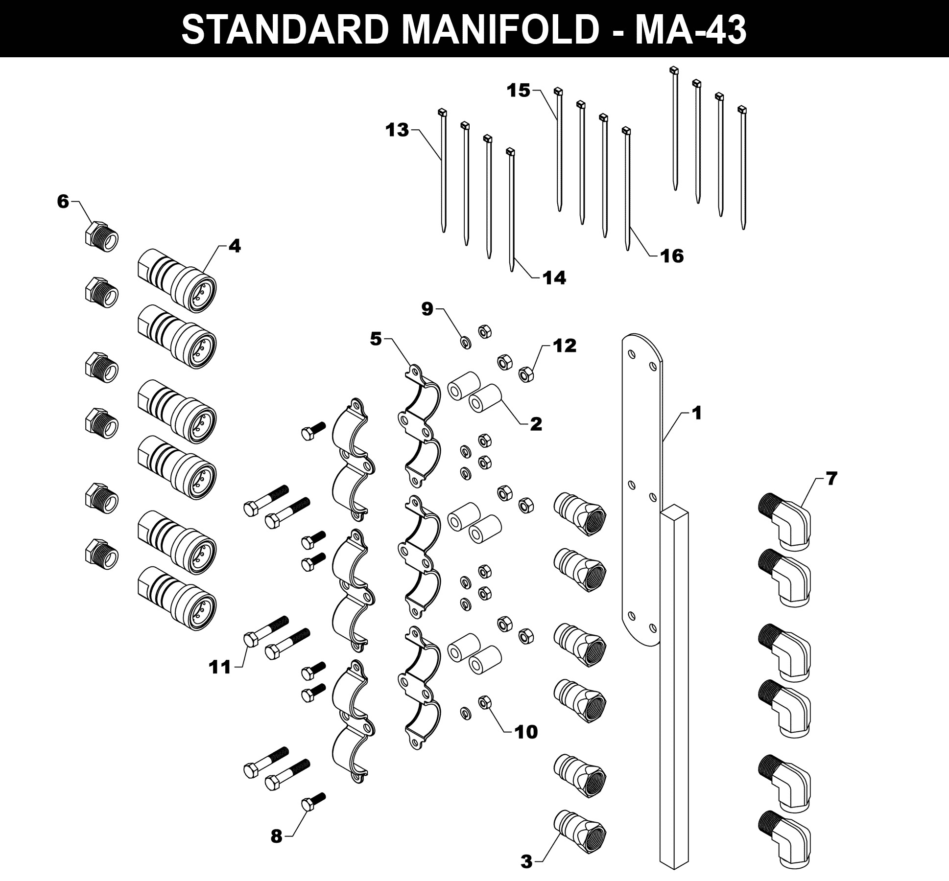 Standard Manifold - MA-43