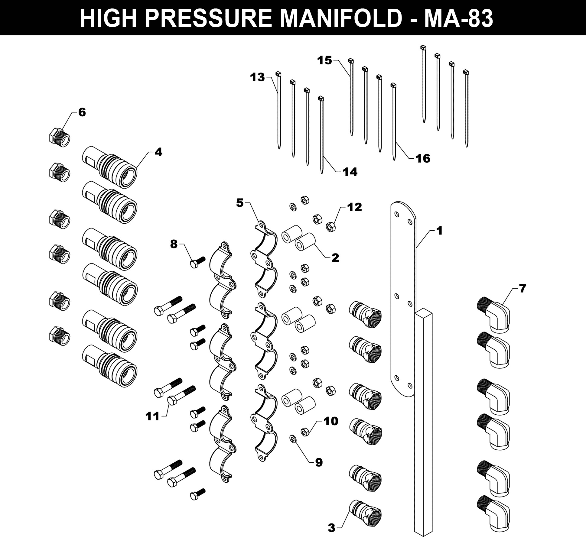 Standard Manifold - MA-83
