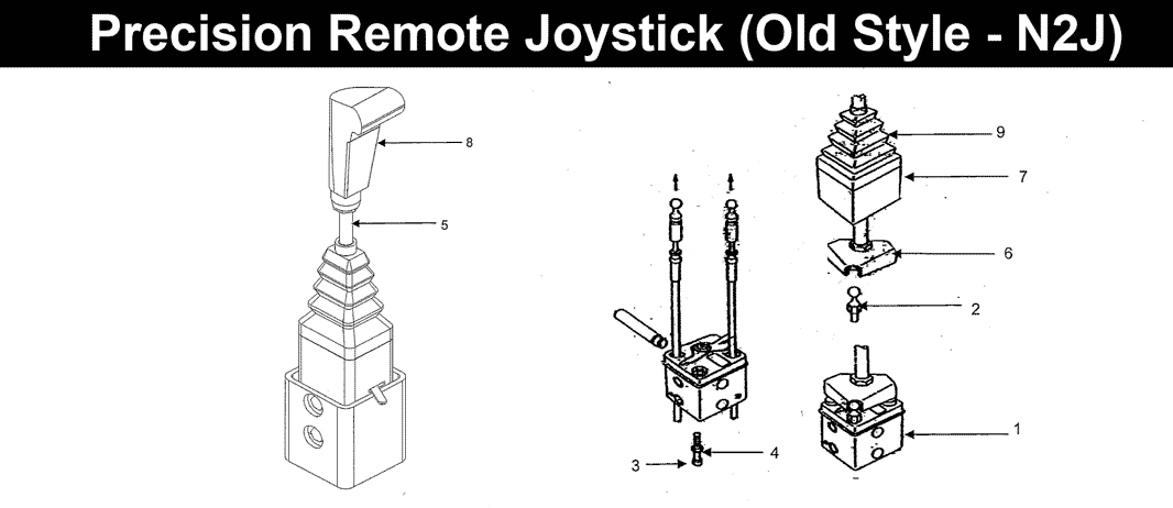 Precision Remote Joystick (Old Style - N2J)