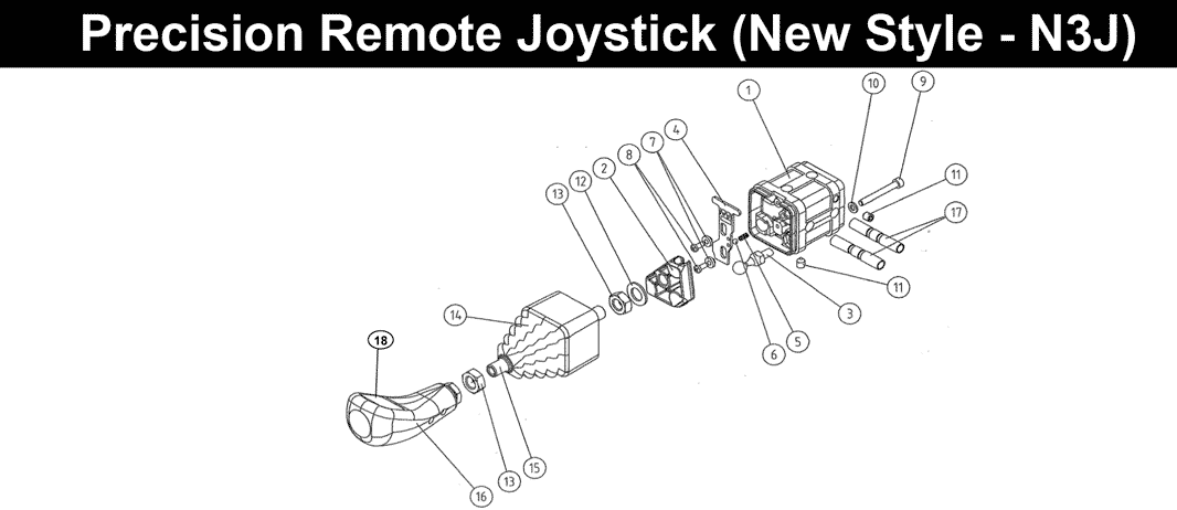 Precision Remote Joystick (New Style - N3J)