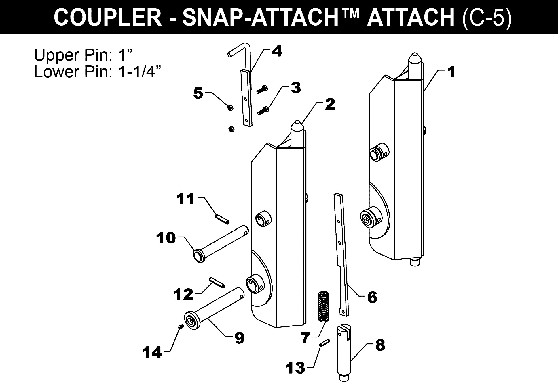SNAP-ATTACH™ COUPLER - C-5