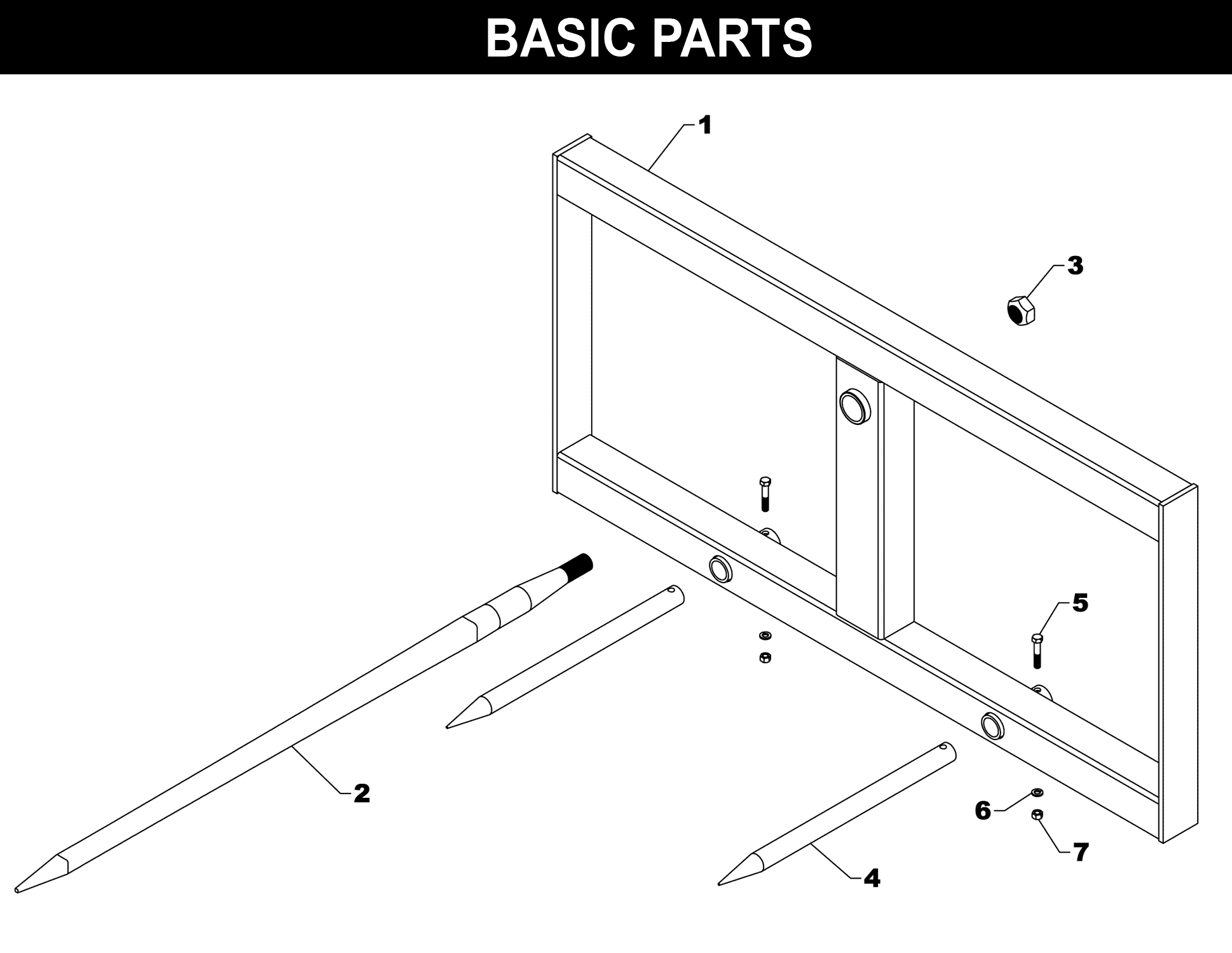 SP-43 Basic Parts