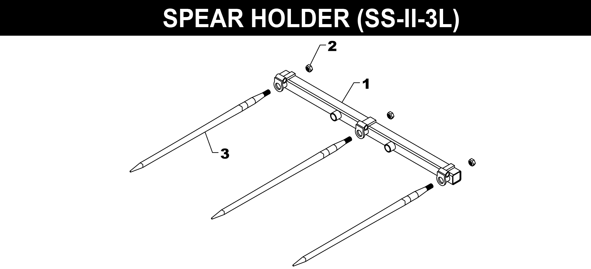 SS-II-3L Spear Holder