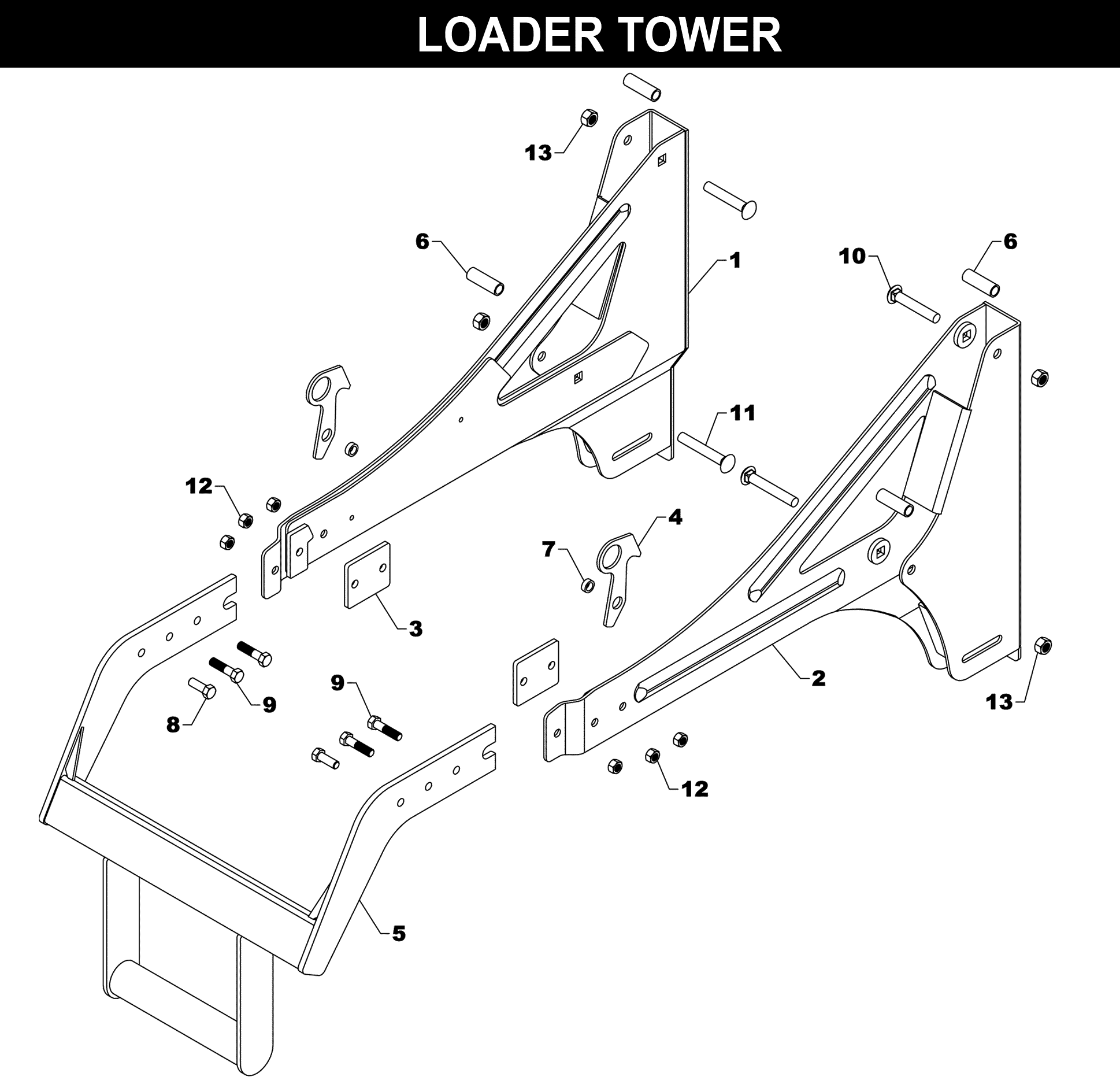 TA-180 • TA-185 Loader Tower