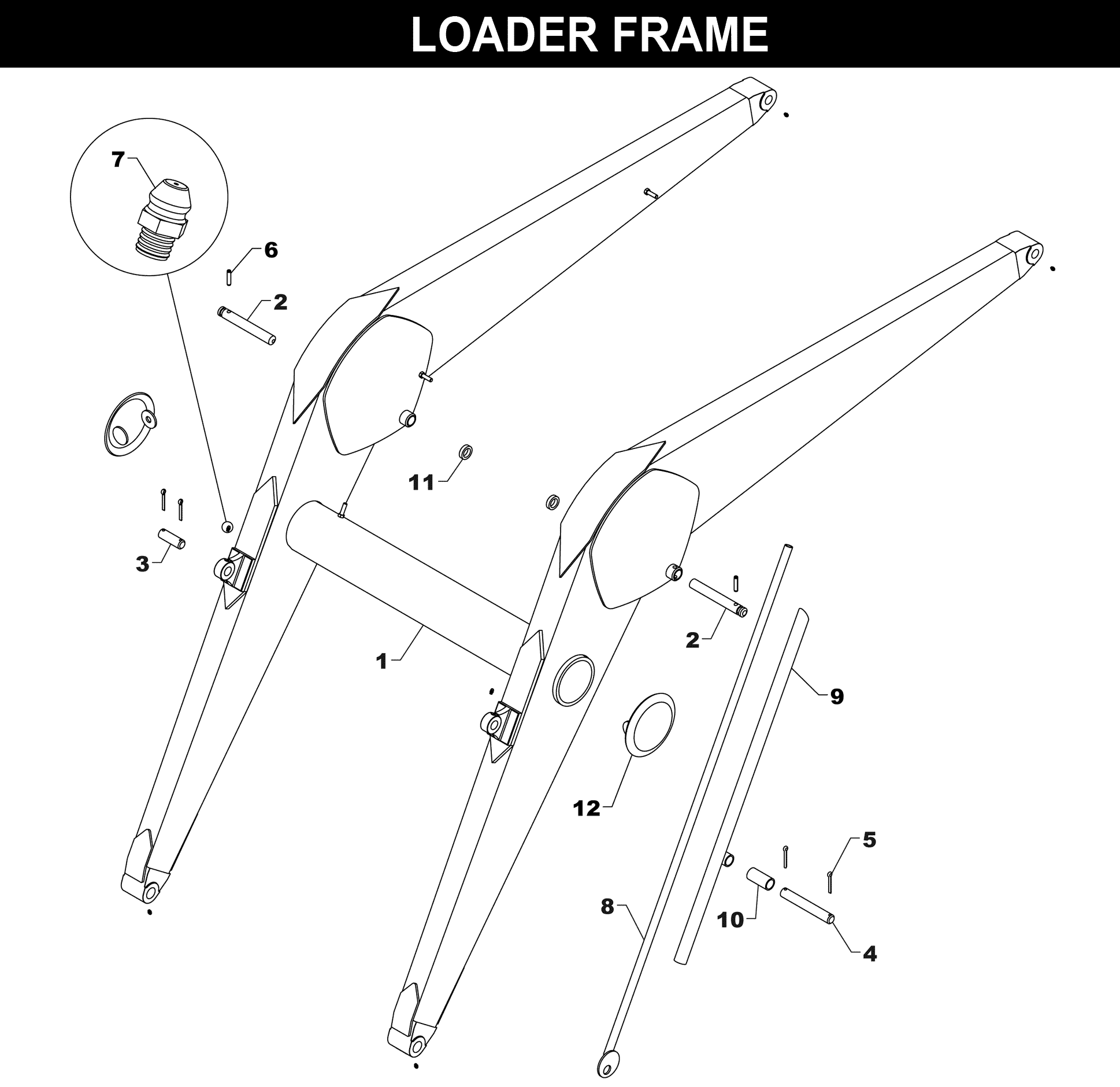 TA-28 Loader Frame