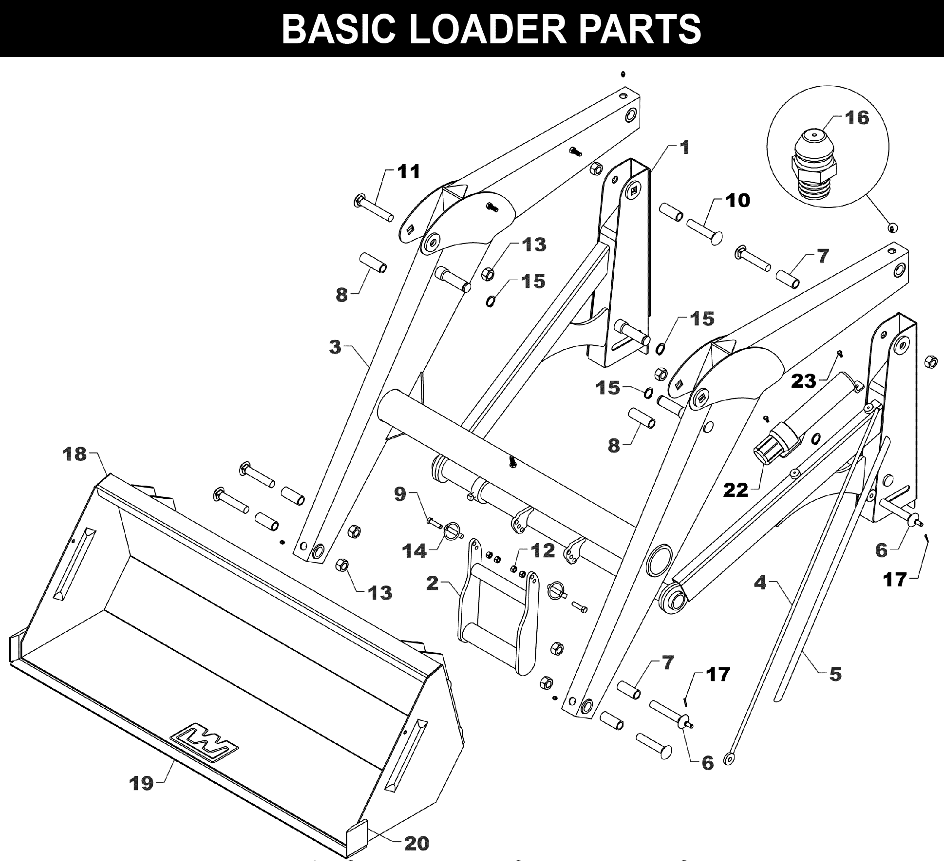 TA-52 Basic Loader Parts