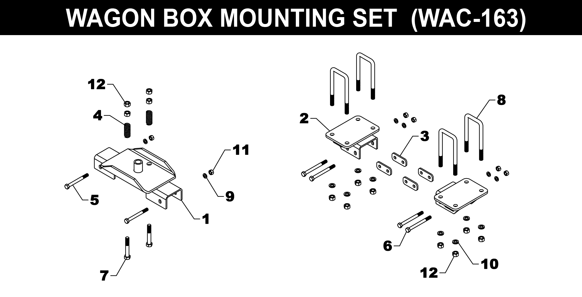 Wagon Box Mounting - WAC-163
