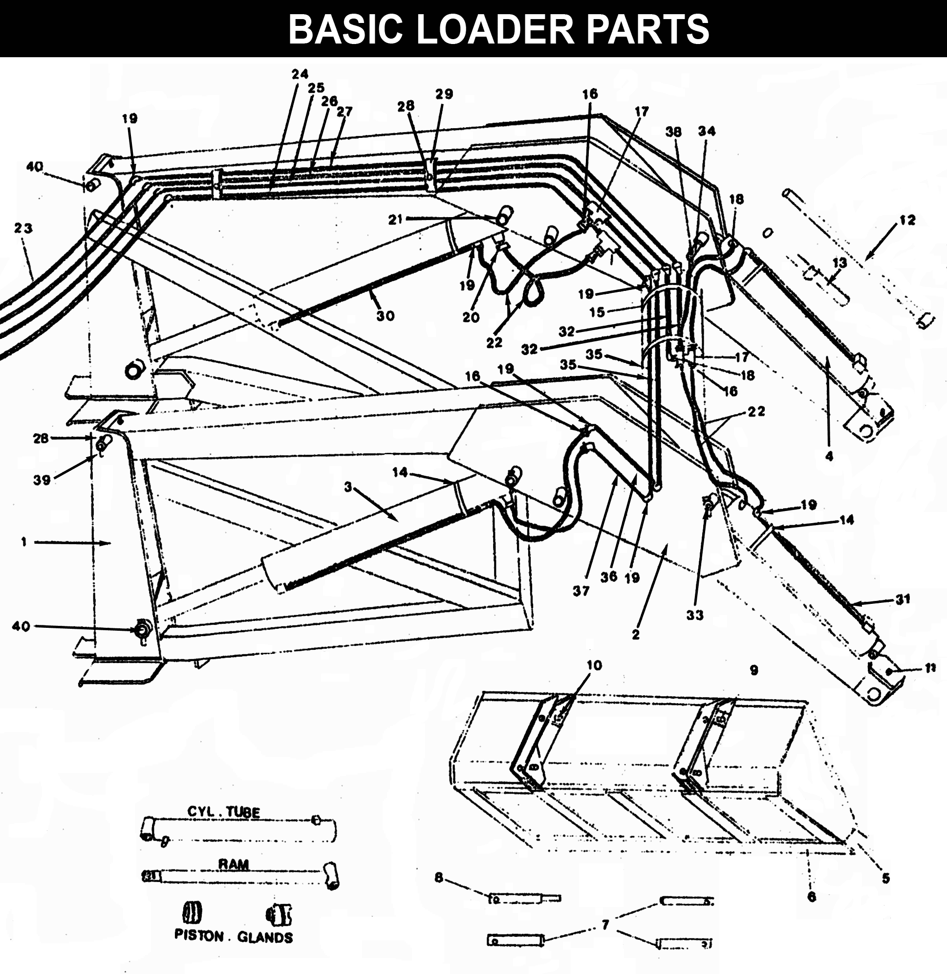 WL-20 Basic Loader Parts