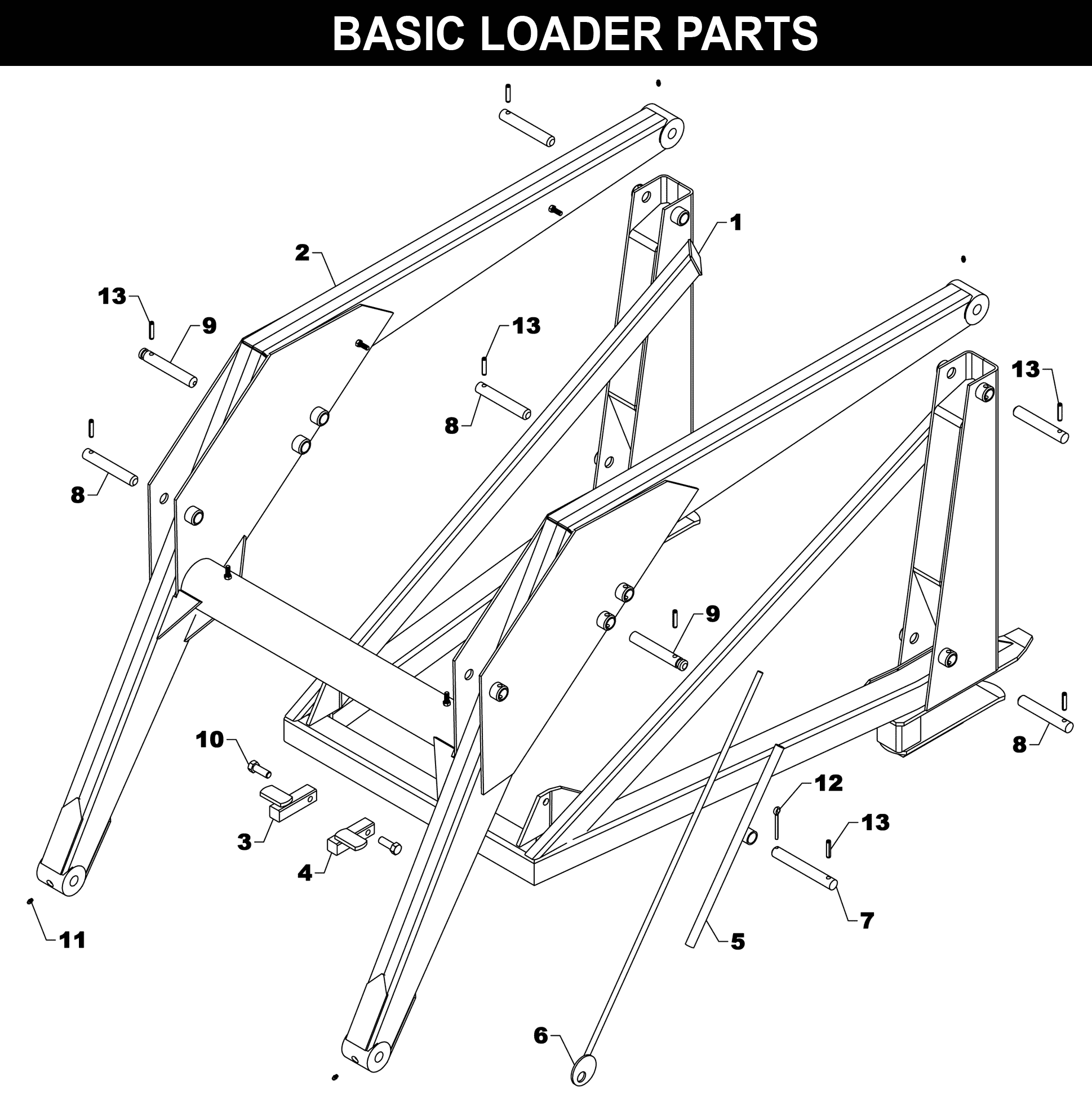 WL-21 Basic Loader Parts