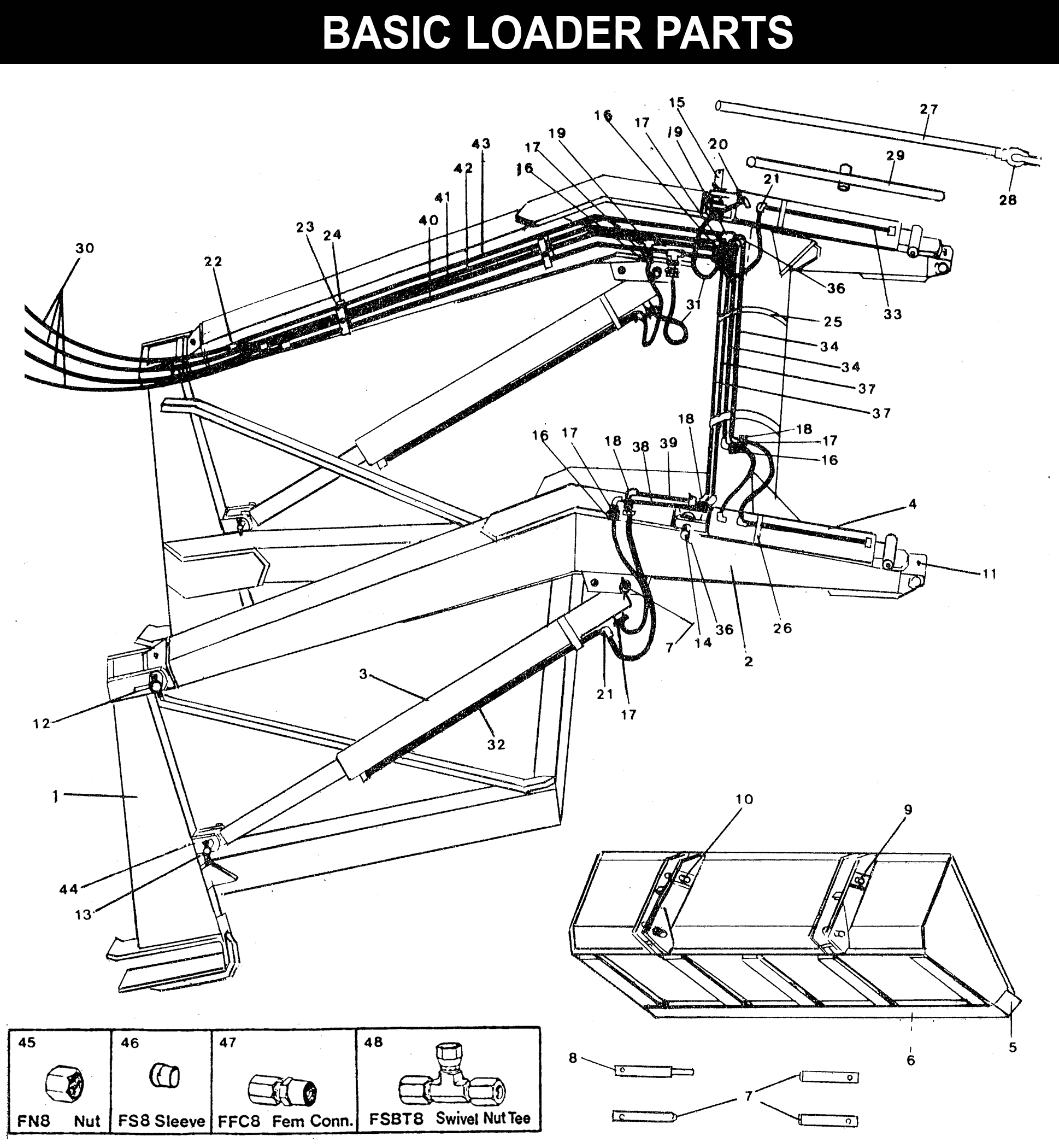 WL-50 Basic Loader Parts