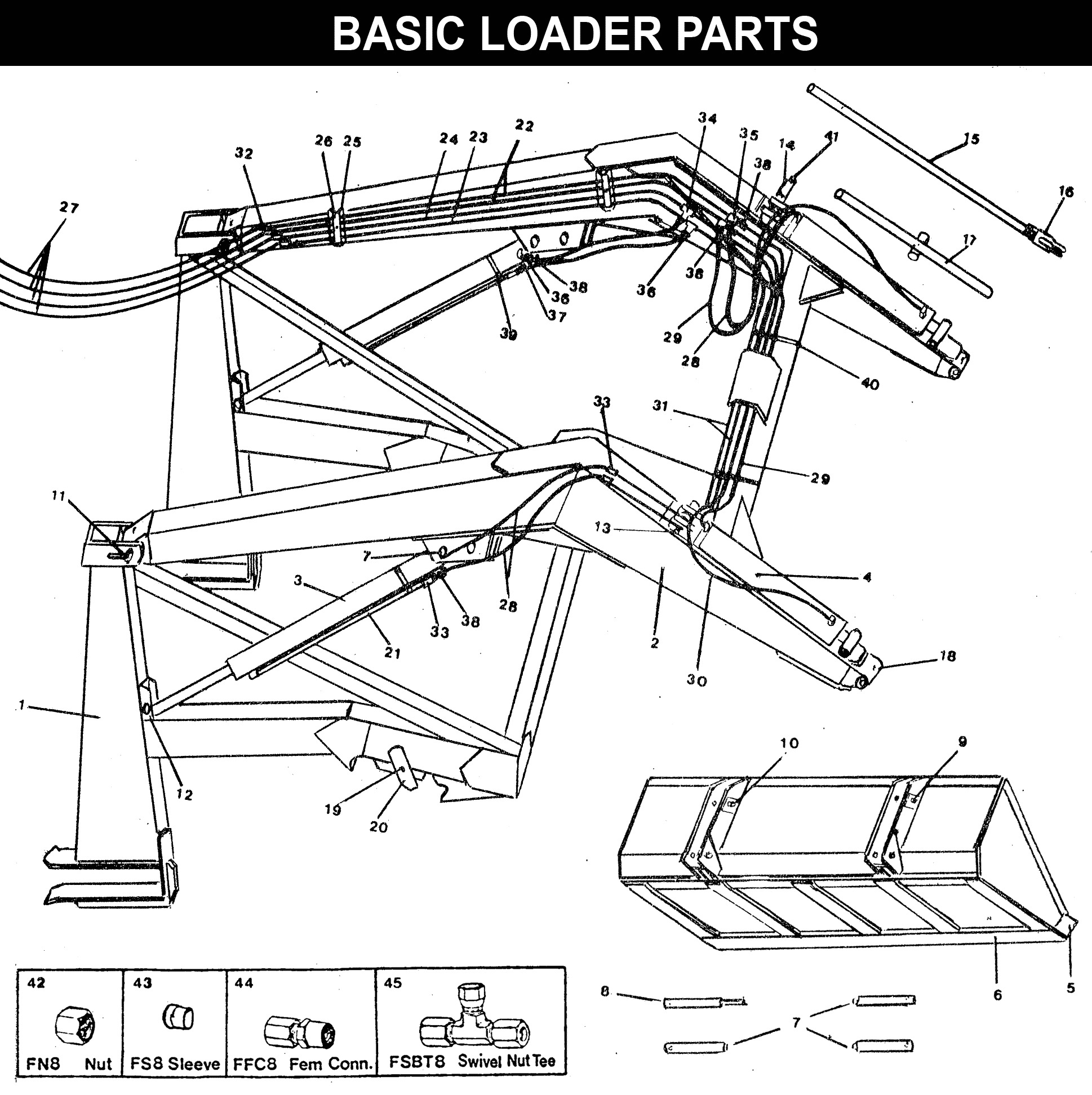 WL-60 Basic Loader Parts