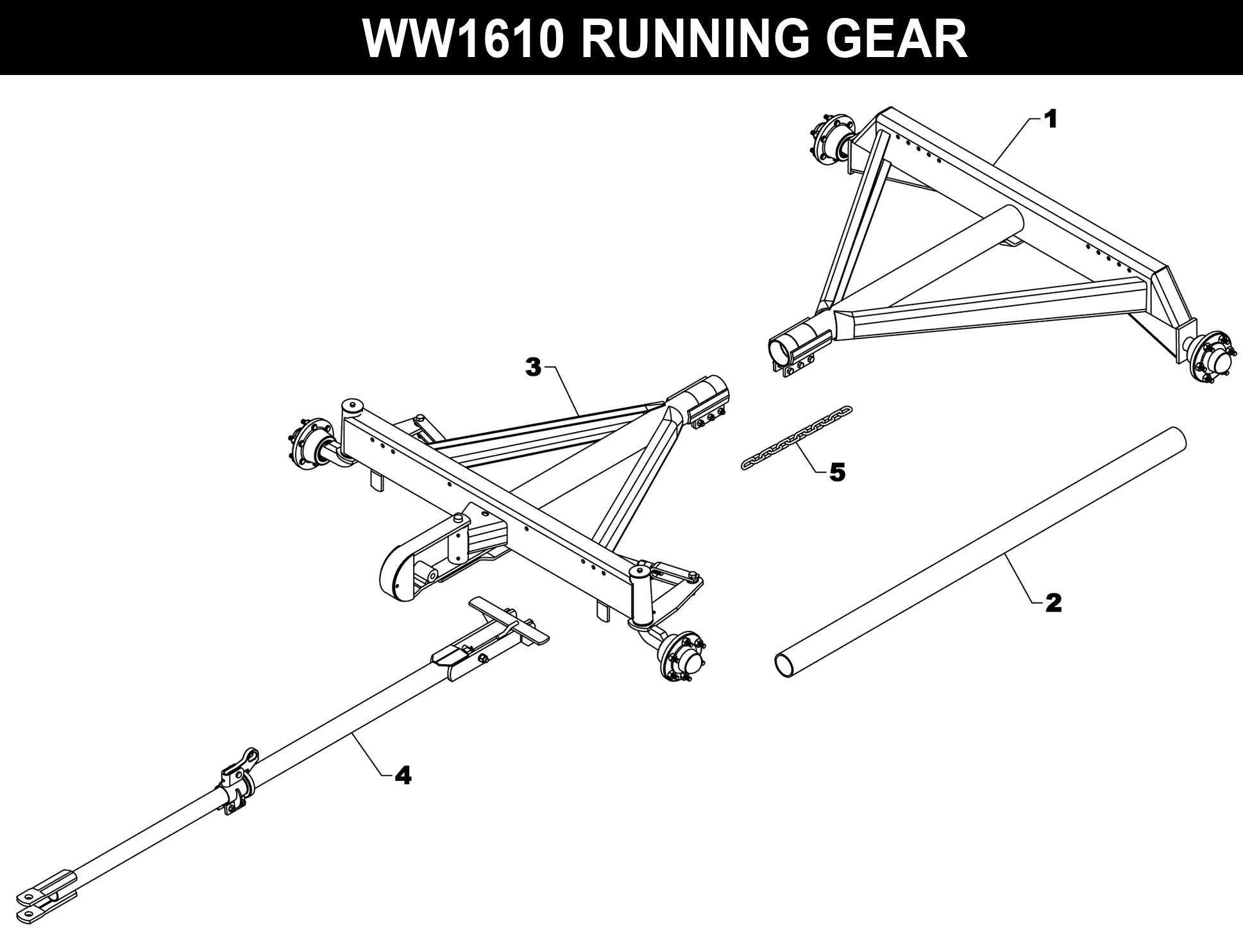 WW-1610 Running Gear 