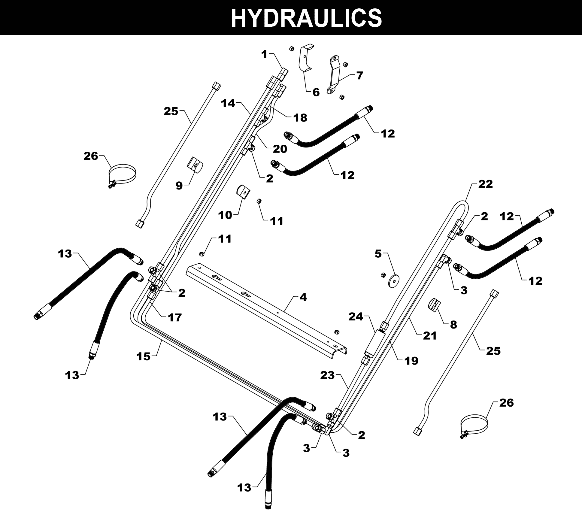 XTA-400B HYDRAULICS
