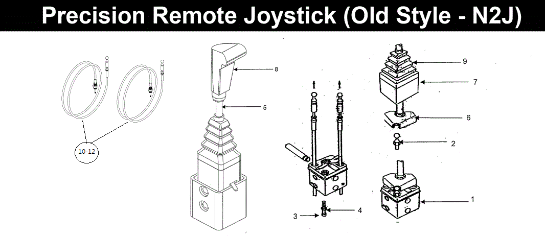 Precision Remote Joystick (Old Style - N2J)