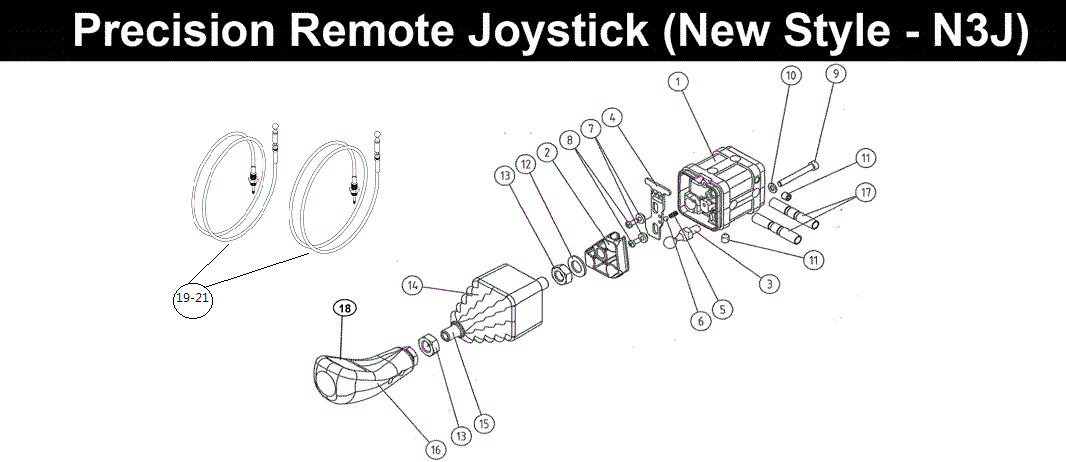 Precision Remote Joystick (New Style - N3J)